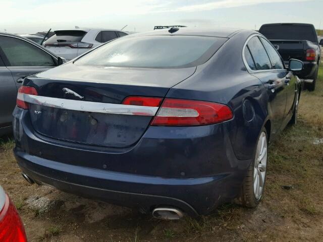 SAJWA0GB2ALR77026 - 2010 JAGUAR XF PREMIUM BLUE photo 4