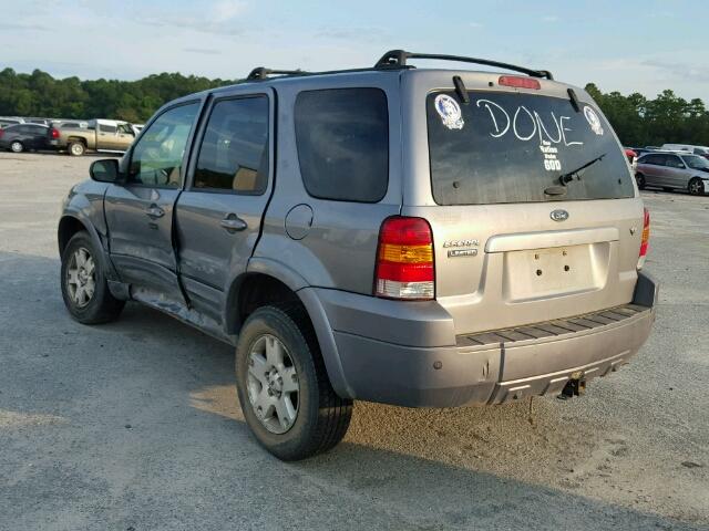 1FMCU94147KA13482 - 2007 FORD ESCAPE SILVER photo 3