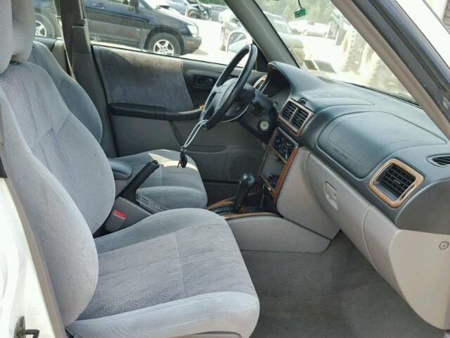 JF1SF65572H702664 - 2002 SUBARU FORESTER S WHITE photo 5