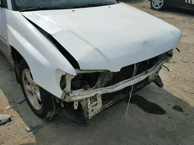 JF1SF65572H702664 - 2002 SUBARU FORESTER S WHITE photo 9
