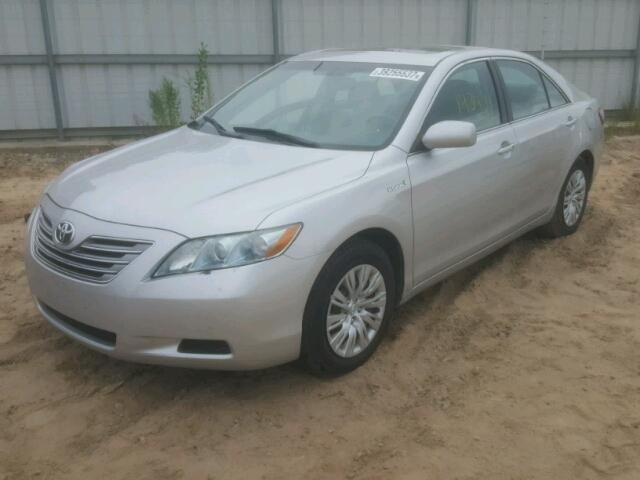 4T1BB46KX9U064583 - 2009 TOYOTA CAMRY HYBR SILVER photo 2