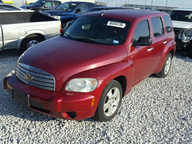 3GNDA13D17S626041 - 2007 CHEVROLET HHR LS მუქწითელი ფოტო 2