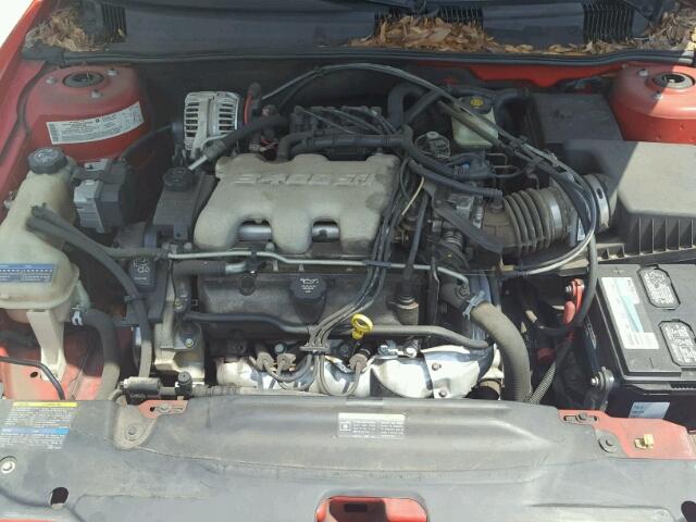 1G2NG52E44C127799 - 2004 PONTIAC GRAND AM S RED photo 7