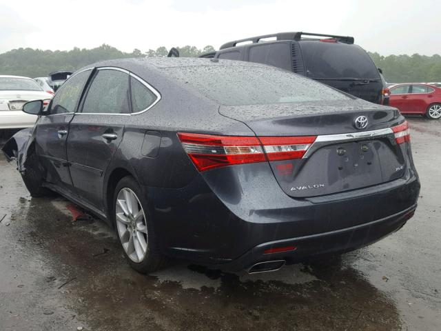 4T1BK1EB8DU061643 - 2013 TOYOTA AVALON BAS GRAY photo 3