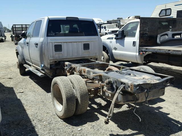 3C7WDLEL4CG214950 - 2012 DODGE RAM 4500 S SILVER photo 3