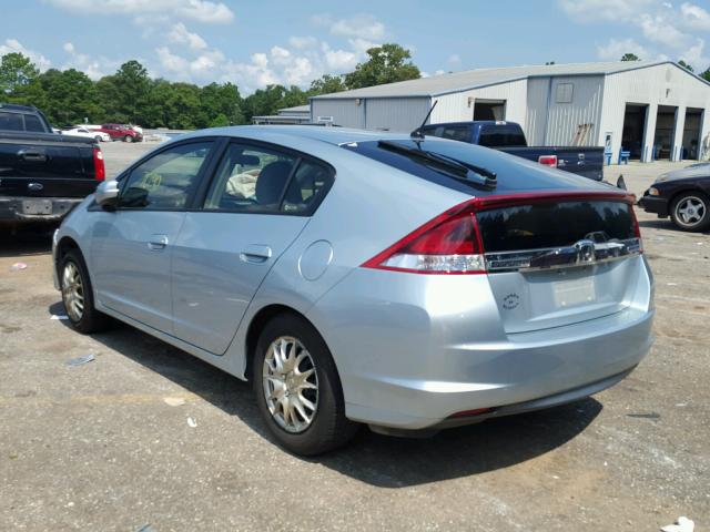 JHMZE2H56DS004213 - 2013 HONDA INSIGHT LX BLUE photo 3