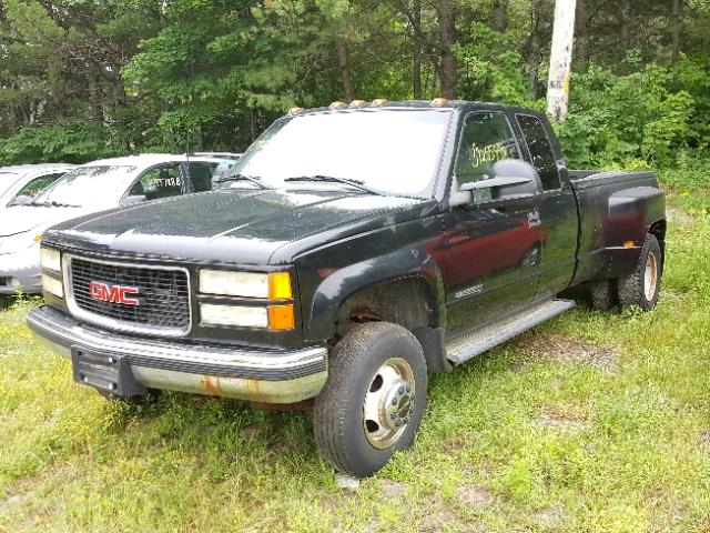 1GTHK39J7YF469203 - 2000 GMC SIERRA K35 BLACK photo 2