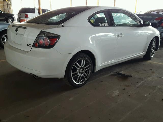 JTKDE167380242511 - 2008 SCION TC WHITE photo 4