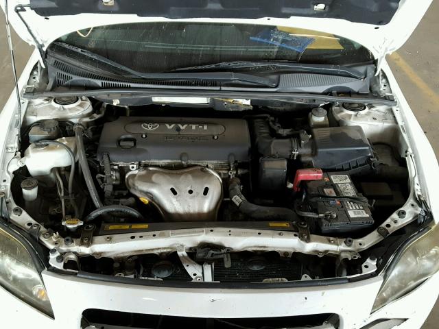 JTKDE167380242511 - 2008 SCION TC WHITE photo 7