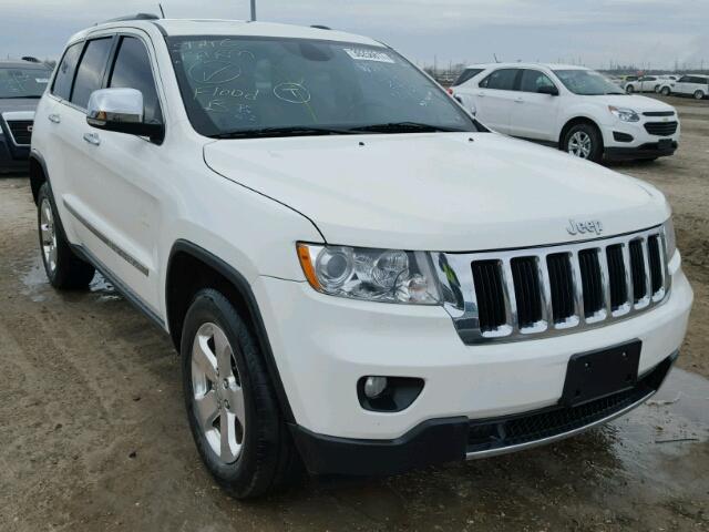 1C4RJEBG3CC276266 - 2012 JEEP GRAND CHER WHITE photo 1