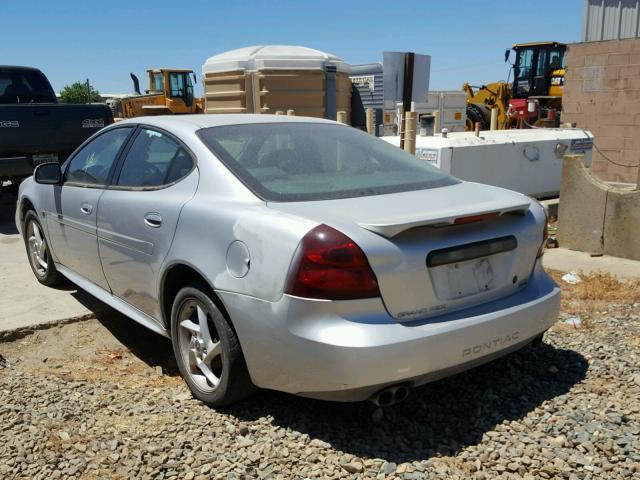 2G2WR524441215165 - 2004 PONTIAC GRAND PRIX Gümüş foto 3