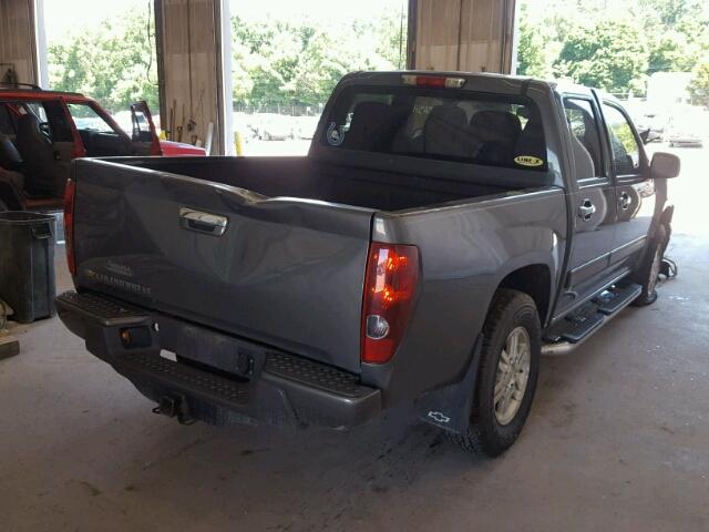 1GCJTCDE5A8130846 - 2010 CHEVROLET COLORADO L GRAY photo 4