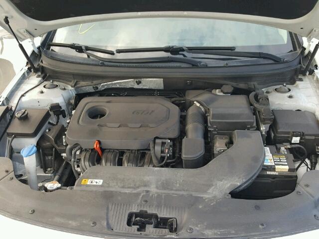 5NPE24AF0FH120046 - 2015 HYUNDAI SONATA SE SILVER photo 7