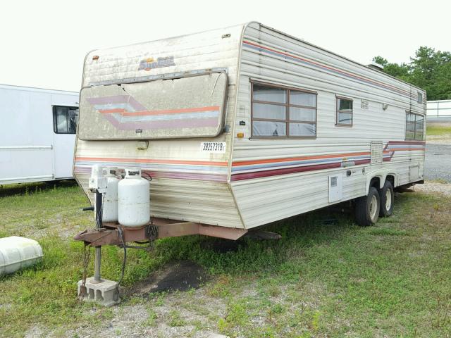 1LC2S2N22GD285395 - 1986 SUNL CAMPER TRL TAN photo 2