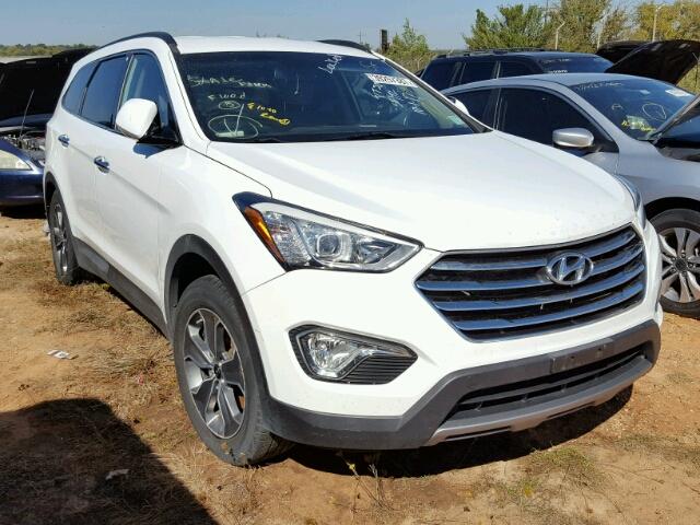 KM8SM4HFXDU021204 - 2013 HYUNDAI SANTA FE WHITE photo 1