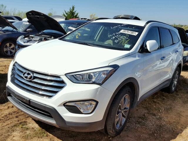 KM8SM4HFXDU021204 - 2013 HYUNDAI SANTA FE WHITE photo 2