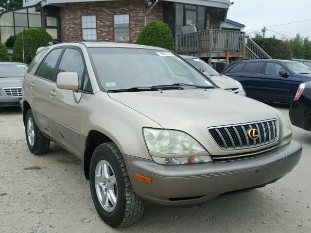 JTJHF10U320248625 - 2002 LEXUS RX 300 GOLD photo 1