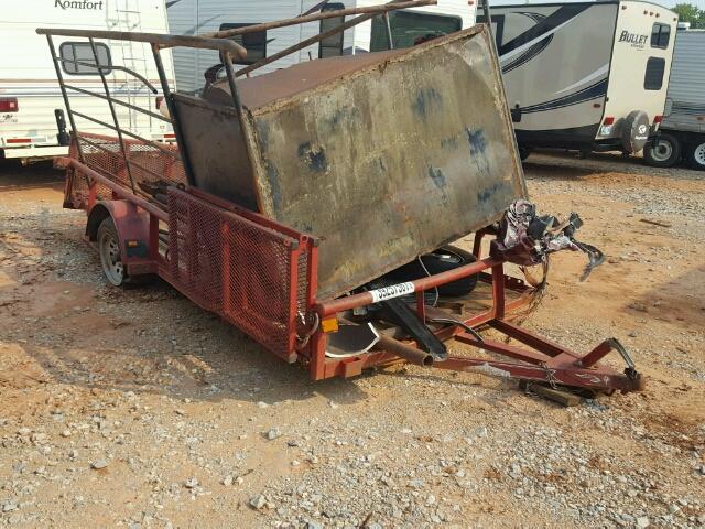 N0V1NUT1L1TYTRL - 2015 UTILITY TRAILER RED photo 1