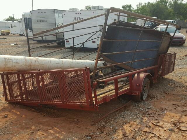 N0V1NUT1L1TYTRL - 2015 UTILITY TRAILER RED photo 4