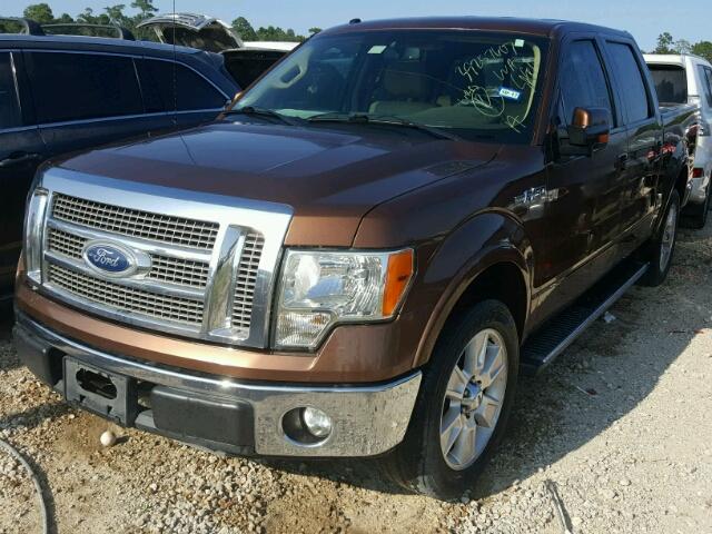 1FTFW1CF3BKE03914 - 2011 FORD F150 SUPER BROWN photo 2