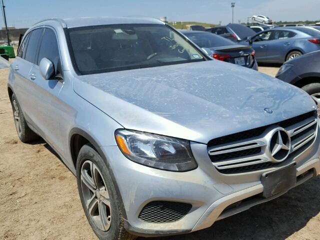 WDC0G4JB7GF107616 - 2016 MERCEDES-BENZ GLC 300 SILVER photo 1