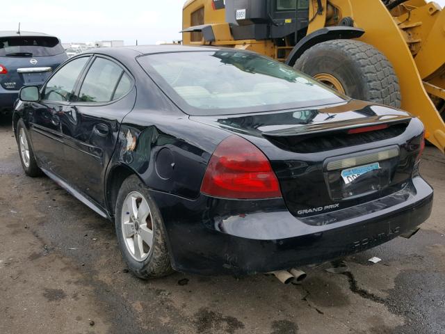 2G2WS542151332705 - 2005 PONTIAC GRAND PRIX BLACK photo 3