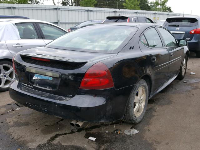 2G2WS542151332705 - 2005 PONTIAC GRAND PRIX BLACK photo 4