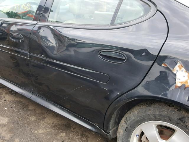 2G2WS542151332705 - 2005 PONTIAC GRAND PRIX BLACK photo 9