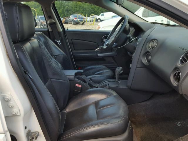 2G2WR554561204979 - 2006 PONTIAC GRAND PRIX WHITE photo 5