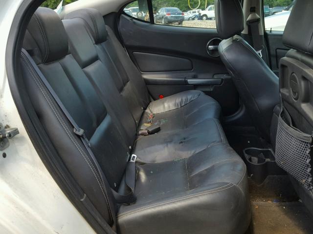 2G2WR554561204979 - 2006 PONTIAC GRAND PRIX WHITE photo 6