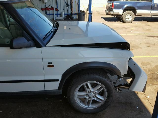 SALTY19404A839253 - 2004 LAND ROVER DISCOVERY WHITE photo 9