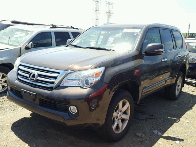 JTJBM7FX7C5042230 - 2012 LEXUS GX BASE BROWN photo 2