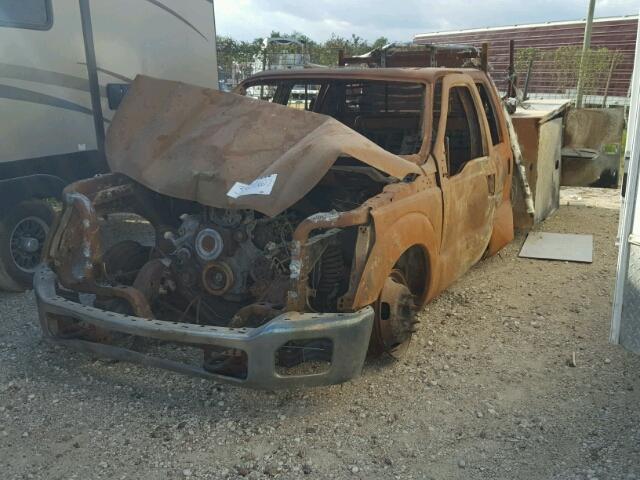 1FD8W3G69DEA17512 - 2013 FORD F350 SUPER BURN photo 2