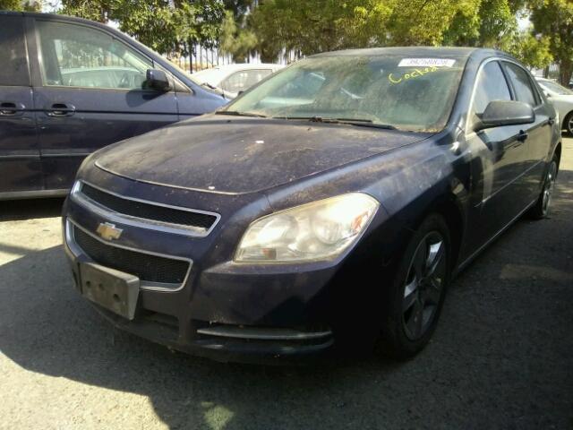 1G1ZC5EB4AF179348 - 2010 CHEVROLET MALIBU 1LT 蓝色 照片 2