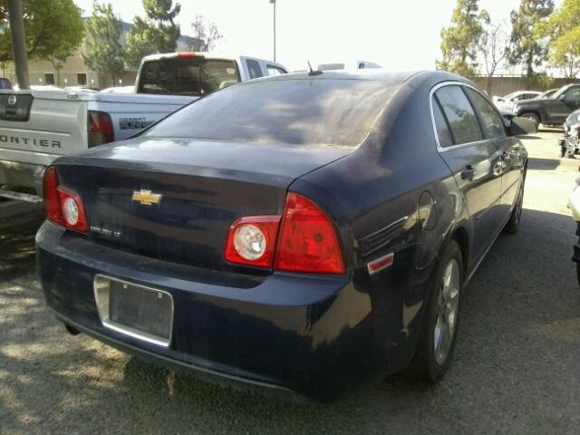 1G1ZC5EB4AF179348 - 2010 CHEVROLET MALIBU 1LT 蓝色 照片 4