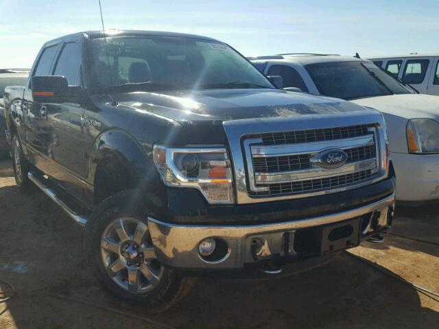 1FTFW1EF4EFA12328 - 2014 FORD F150 BLACK photo 1