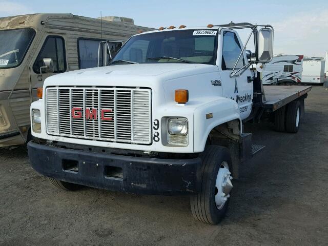 1GDJ6H1P5NJ504182 - 1992 GMC TOPKICK WHITE photo 2