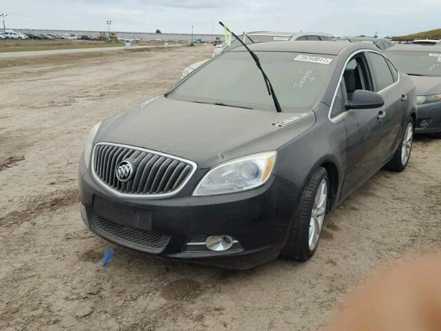 1G4PR5SK2C4142472 - 2012 BUICK VERANO BLACK photo 2