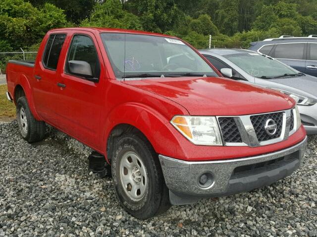 1N6AD07U67C407991 - 2007 NISSAN FRONTIER RED photo 1