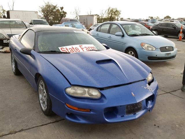 2G1FP22G6X2100472 - 1999 CHEVROLET CAMARO Z28 BLUE photo 1