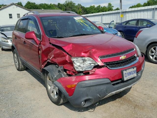 3GNAL2EKXCS649701 - 2012 CHEVROLET CAPTIVA SP MAROON photo 1