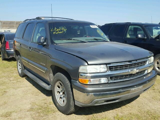 1GNEC13T71J153664 - 2001 CHEVROLET TAHOE C150 GRAY photo 1