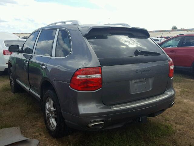 WP1AA29PX9LA00787 - 2009 PORSCHE CAYENNE GRAY photo 3