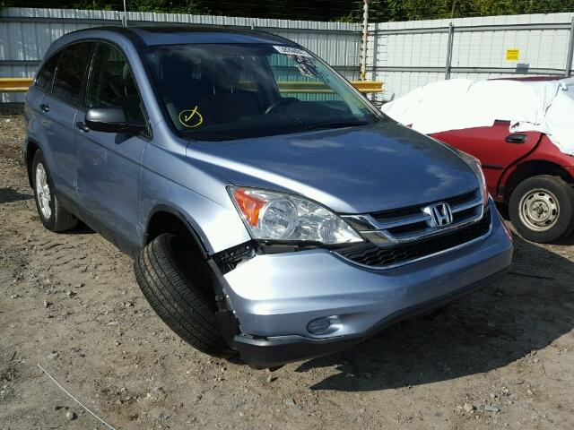 3CZRE4H57AG706535 - 2010 HONDA CR-V EX BLUE photo 1