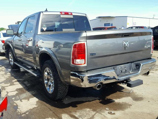 1C6RR7NTXDS529434 - 2013 RAM 1500 LARAM GRAY photo 3