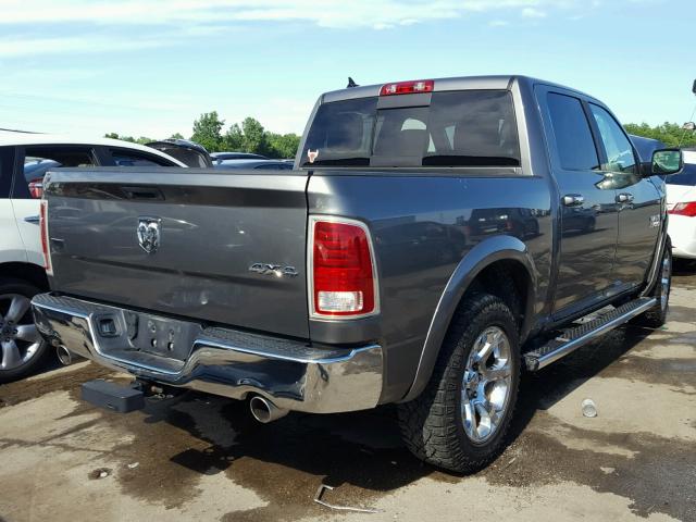 1C6RR7NTXDS529434 - 2013 RAM 1500 LARAM GRAY photo 4