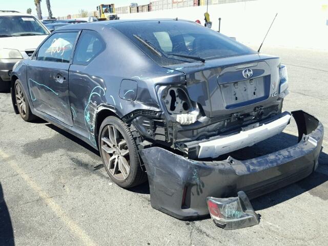 JTKJF5C77GJ023006 - 2016 TOYOTA SCION TC 灰色 照片 3