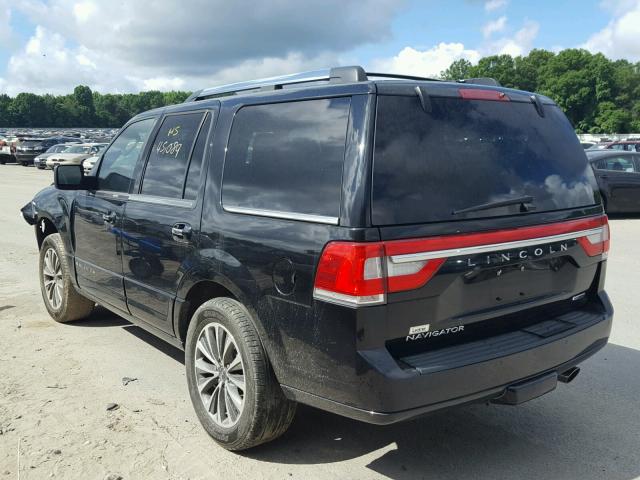 5LMJJ2HT5GEL03020 - 2016 LINCOLN NAVIGATOR BLACK photo 3
