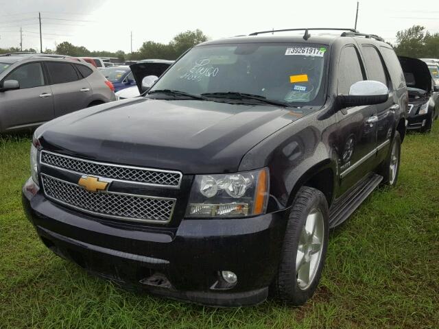 1GNSCCE07CR232449 - 2012 CHEVROLET TAHOE C150 BLACK photo 2