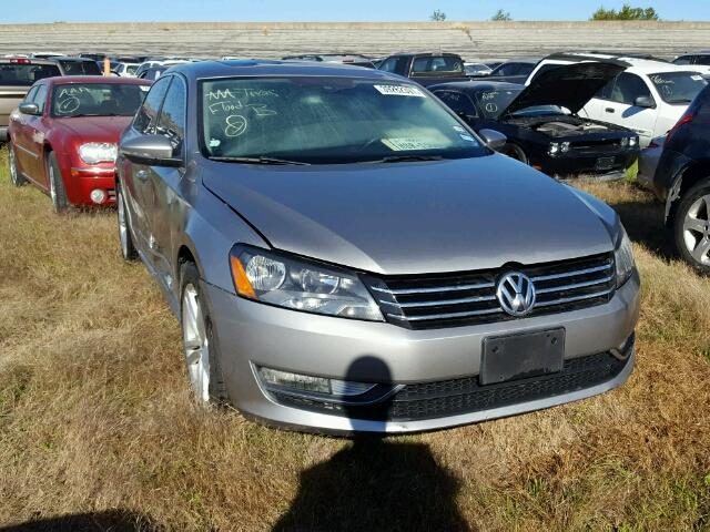 1VWCM7A34CC024143 - 2012 VOLKSWAGEN PASSAT SILVER photo 1